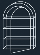 Vitrina de lujo para Coleccionistas Classic, Niquelado, 33 x 22 x 7,5 cm, con puerta